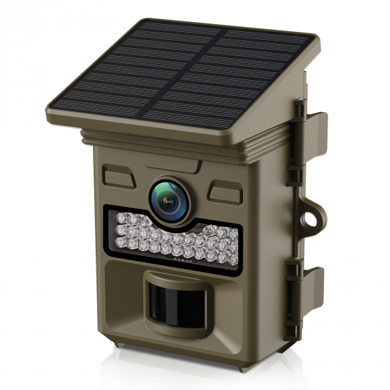 Campark TC19 32MP Trail Camera Solar Powered Integrated Game Camera with Night Vision & Motion Activated