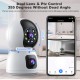 Campark SC24 2MP Dual Lens Indoor Security Camera Wireless With Phone App Auto Tracking For Children & Pet Campark SC24 2MP Dual Lens Indoor Security Camera Wireless With Phone App Auto Tracking For Children & Pet