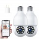 Campark SC16 1080P Wireless WiFi Motion Tracking Lightbulb Security Camera With Alexa