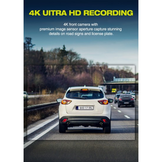 Campark RM01 10" 4K Front and Rear Mirror Dash Cam With Voice Control (Only Available in the US) Campark RM01 10" 4K Front and Rear Mirror Dash Cam With Voice Control (Only Available in the US)