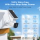 Campark SC02C/SC14 4MP 2K Rechargeable Wireless Solar Security Cameras System For Outdoor