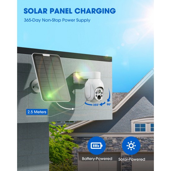 Campark SC12 3MP Outdoor Wireless 4G LTE Cellular Security Camera No WiFi Dome Cam with Solar Panel & SIM Card Campark SC12 3MP Outdoor Wireless 4G LTE Cellular Security Camera No WiFi Dome Cam with Solar Panel & SIM Card