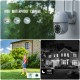Campark W310 8CH 3MP PTZ Camera & Bullet Camera Combo Security Camera System Kit Campark W310 8CH 3MP PTZ Camera & Bullet Camera Combo Security Camera System Kit