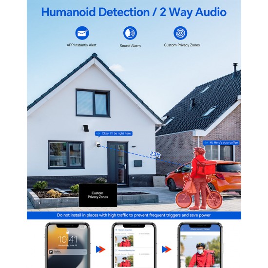 Campark SC17 6PCS 4MP 100% Wire-Free & NVR Solar Powered Security Camera System with 500GB HDD(Only Available In The US) Campark SC17 6PCS 4MP 100% Wire-Free & NVR Solar Powered Security Camera System with 500GB HDD(Only Available In The US)