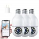 Campark SC16 1080P Wireless WiFi Motion Tracking Lightbulb Security Camera With Alexa
