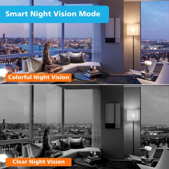 Campark SC11 10 x Hybrid Zoom 2MP Wireless WiFi Light Bulb Security Camera with Sound & Light Alarm, Color Night Vision Campark SC11 10 x Hybrid Zoom 2MP Wireless WiFi Light Bulb Security Camera with Sound & Light Alarm, Color Night Vision