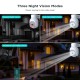 Campark SC25 2K Security Camera 2.4G WiFi Wired Camera with Color Night Vision & Motion Tracking