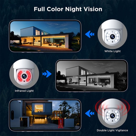 Campark SC32 4MP Security Camera 5X Digital Zoom WiFi PTZ Camera Outdoor with Auto Tracking & Real-time Alerting Campark SC32 4MP Security Camera 5X Digital Zoom WiFi PTZ Camera Outdoor with Auto Tracking & Real-time Alerting