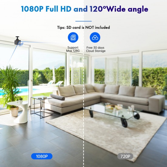 Campark SC13 2MP 2.4G WiFi Battery Portable No Glow Night Vision Live Feed Nanny Camera Campark SC13 2MP 2.4G WiFi Battery Portable No Glow Night Vision Live Feed Nanny Camera