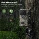 Campark TC20 24MP 4G LTE Cellular Trail Camera Wireless View Outdoor Game Camera with 2.4’’ HD Screen