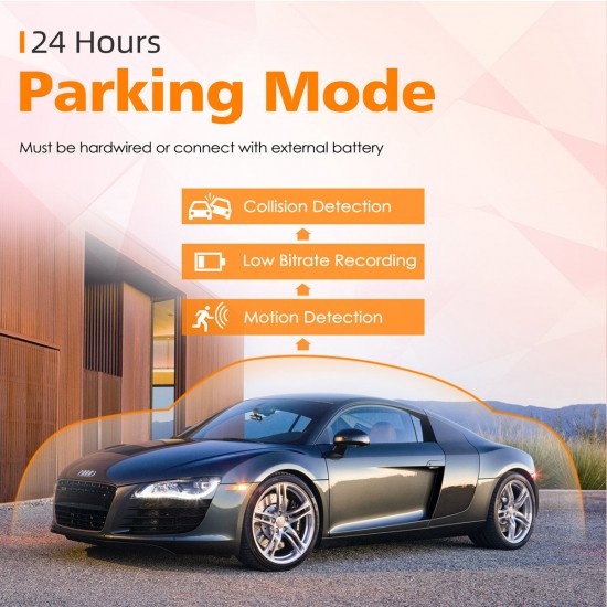 Campark CE66A/DC14 4K 3 Way Triple With WiFi GPS Car Dash Cam Campark CE66A/DC14 4K 3 Way Triple With WiFi GPS Car Dash Cam