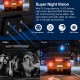 Campark M200 1080P 3 Channel Front and Rear and Inside Dash Cam with GPS Campark M200 1080P 3 Channel Front and Rear and Inside Dash Cam with GPS