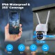 Campark SC20 4K Security Camera 8x Hybrid Zoom PTZ WiFi Dual Lens Cam with Color Night Vision Campark SC20 4K Security Camera 8x Hybrid Zoom PTZ WiFi Dual Lens Cam with Color Night Vision