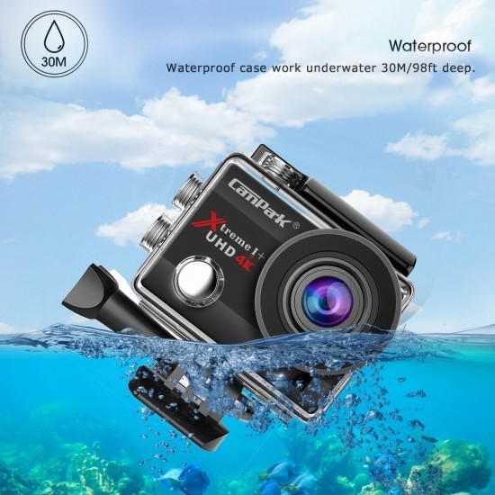 Campark ACT74 Action Camera 4K WiFi Waterproof Sports Camera Campark ACT74 Action Camera 4K WiFi Waterproof Sports Camera