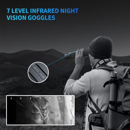 Campark NV100 4X Optical Zoom Night Vision Infrared Binoculars Campark NV100 4X Optical Zoom Night Vision Infrared Binoculars