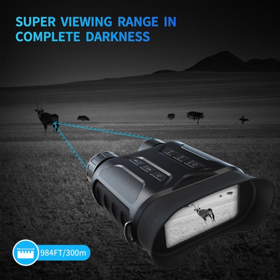 Campark NV100 4X Optical Zoom Night Vision Infrared Binoculars Campark NV100 4X Optical Zoom Night Vision Infrared Binoculars