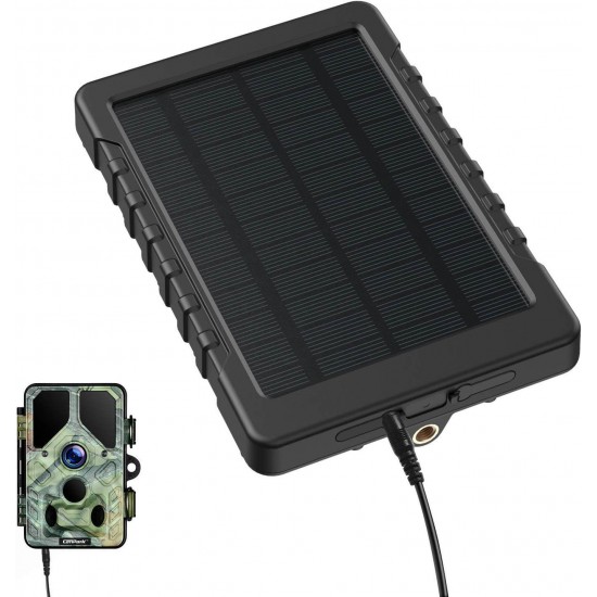 Campark BC179 Trail Camera Solar Panel 3000mAh Solar Power Bank