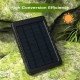 Campark BC179 Trail Camera Solar Panel 3000mAh Solar Power Bank