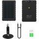 Campark BC179 Trail Camera Solar Panel 3000mAh Solar Power Bank