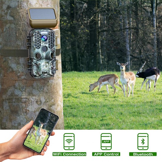 Campark T200 Solar Trail Camera with WiFi Bluetooth Campark T200 Solar Trail Camera with WiFi Bluetooth