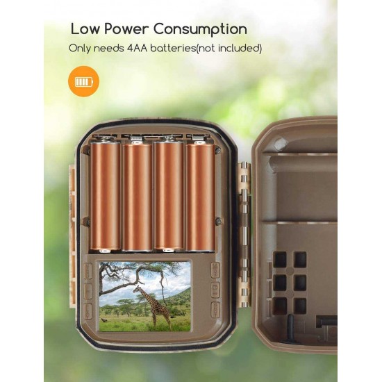 Campark T21 Mini Trail Camera 16MP 1080P HD Game Camera