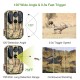 Campark T75 WiFi Trail Camera 20MP 1296P Remote Control Hunting Game Camera