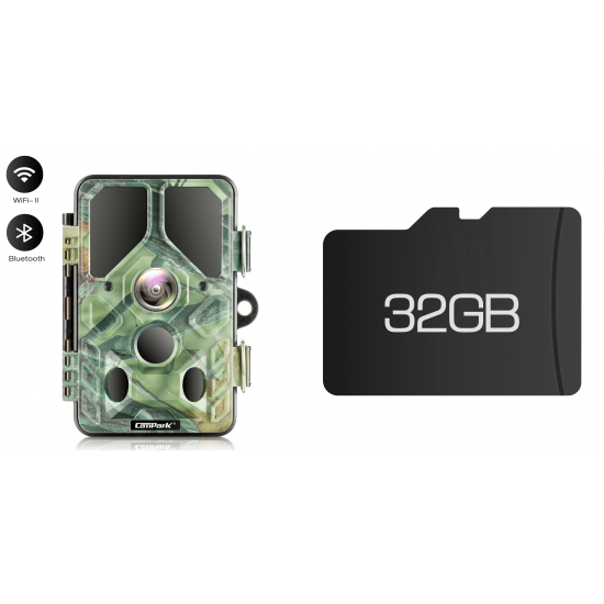 Campark T85 WiFi Bluetooth 20MP 1296P Trail Hunting Camera