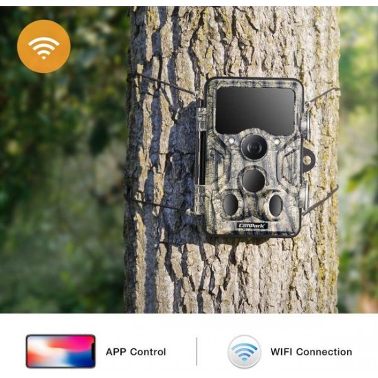 Campark T86 WiFi Bluetooth Trail Camera 20MP 1296P Game Hunting Camera Campark T86 WiFi Bluetooth Trail Camera 20MP 1296P Game Hunting Camera