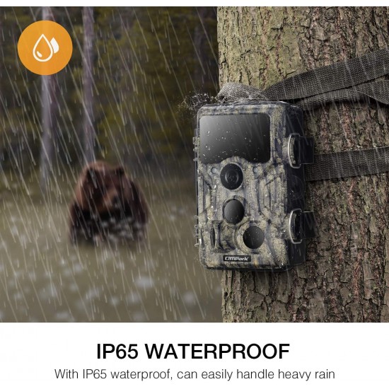 Campark T86 WiFi Bluetooth Trail Camera 20MP 1296P Game Hunting Camera Campark T86 WiFi Bluetooth Trail Camera 20MP 1296P Game Hunting Camera