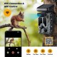 Campark TC07 4K 60MP WiFi Solar Power Dual Lens Wildlife Camera Trail Camera, The Highest-Definition & Performance Game Cam