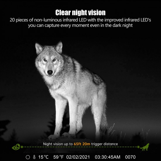 Campark TC15 24MP 1080P Solar Power 0.1S Trigger Time Trail Camera for Outdoor Wildlife Campark TC15 24MP 1080P Solar Power 0.1S Trigger Time Trail Camera for Outdoor Wildlife