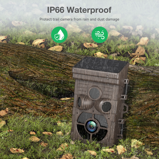 Campark TC16 24MP 1080P Trial Camera Solar Powered Integrated Game Camera with Night Vision and Motion Activated Campark TC16 24MP 1080P Trial Camera Solar Powered Integrated Game Camera with Night Vision and Motion Activated