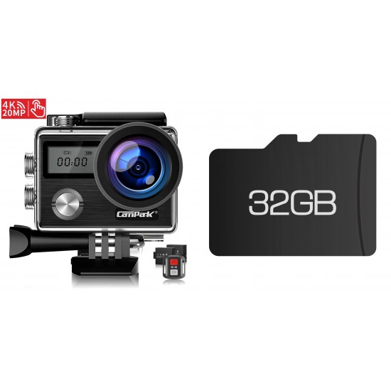 Campark X20 Action Camera 4K 20MP Touch Screen Waterproof Wifi Remote Control Camera Campark X20 Action Camera 4K 20MP Touch Screen Waterproof Wifi Remote Control Camera