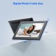 Jeemak PF01 10.1'' Touch Screen Works With Alexa Digital Photo Frame