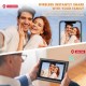 Jeemak PF02 10.1'' IPS HD Touch Screen & Detachable Wooden Digital Picture Frame