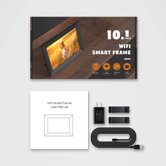 Jeemak PF04 10.1" IPS HD Touch Screen Wifi Digital Picture Frame Jeemak PF04 10.1" IPS HD Touch Screen Wifi Digital Picture Frame
