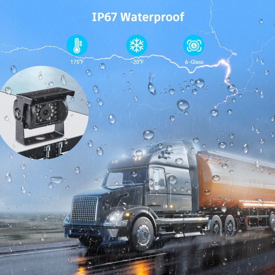 Campark RC02 7 '' 1080P HD Monitor Vehicle RV Backup Camera System for Cars/Trailer/Van/Jeep/SUV Campark RC02 7 '' 1080P HD Monitor Vehicle RV Backup Camera System for Cars/Trailer/Van/Jeep/SUV