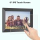 Jeemak F15 Digital Picture Frame 8.0 inch WiFi Photo Frame