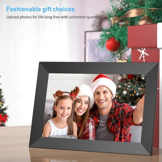 Jeemak F20 Digital Picture Frame 10.1 inch WiFi Photo Frame