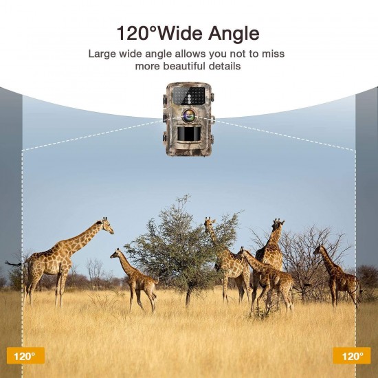 Campark T40A Trail Game Camera 12MP 1080P Waterproof Camera Campark T40A Trail Game Camera 12MP 1080P Waterproof Camera