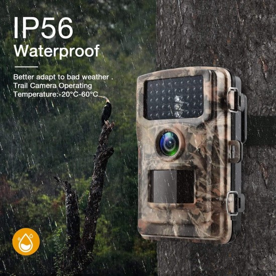 Campark T40A Trail Game Camera 12MP 1080P Waterproof Camera Campark T40A Trail Game Camera 12MP 1080P Waterproof Camera