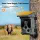 Campark T180 4K 36MP Solar Panel WiFi Bluetooth Trail Game Camera