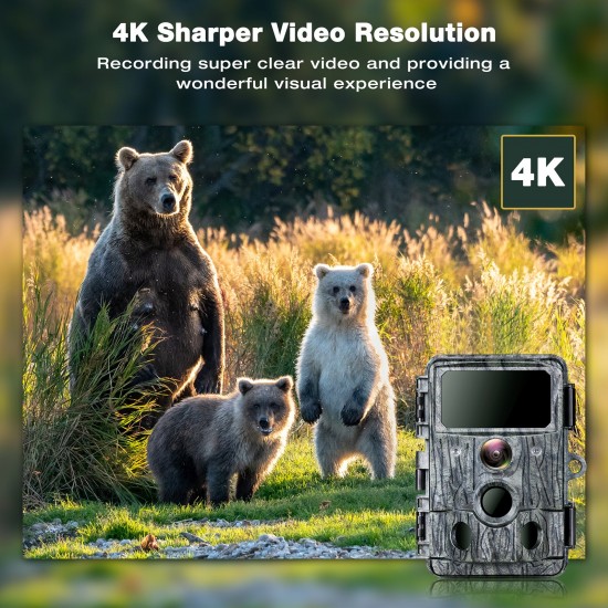 Toguard H200 4K Native WiFi 30MP Trail Camera Toguard H200 4K Native WiFi 30MP Trail Camera