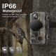 Toguard H75 4K Lite Trail Camera 24MP WiFi Bluetooth with 46 PCS 850nm Infrared LEDs Toguard H75 4K Lite Trail Camera 24MP WiFi Bluetooth with 46 PCS 850nm Infrared LEDs