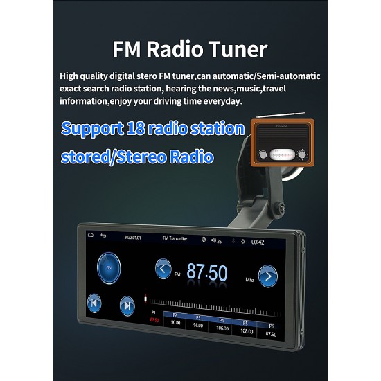 Car Stereo Wireless CarPlay & Android Auto 10'' HD Touchscreen Car Video Players with Screen Mirroring Optional Rear View Camera Car Stereo Wireless CarPlay & Android Auto 10'' HD Touchscreen Car Video Players with Screen Mirroring Optional Rear View Camera