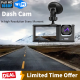 3-Channel Dash Cam For Cars Front & Inside & Rear Recording, 1080P HD Loop Recording, Car DVR Black- Box With 2 Inch IPS Screen, Car Accessories 3-Channel Dash Cam For Cars Front & Inside & Rear Recording, 1080P HD Loop Recording, Car DVR Black- Box With 2 Inch IPS Screen, Car Accessories