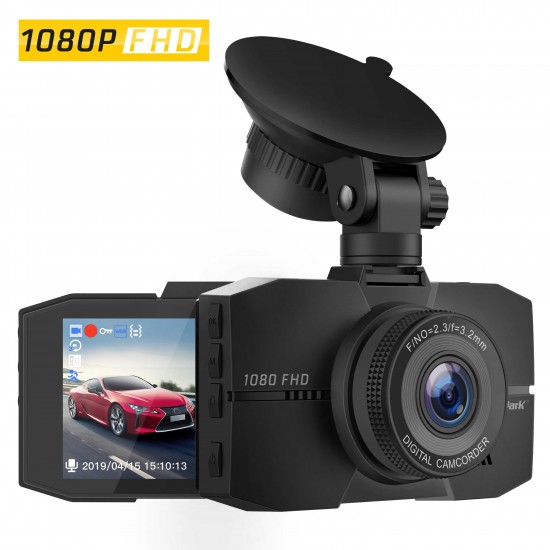 Campark DC01 Dash Cam 1080P FHD DVR Dashboard Camera for Cars 3" LCD Screen Campark DC01 Dash Cam 1080P FHD DVR Dashboard Camera for Cars 3" LCD Screen