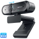 Campark PC02 Webcam with Microphone 1080P Autofocus USB  Streaming Computer Camera                  