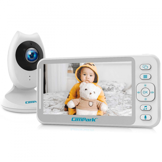 Campark BM40 Smart Night Vision 4.3 inch Split Screen Video Baby Monitor Campark BM40 Smart Night Vision 4.3 inch Split Screen Video Baby Monitor