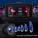 Campark DC02 Dash Cam Front and Rear Full HD Dual Dashboard Camera for Cars with 3 Inches Screen Campark DC02 Dash Cam Front and Rear Full HD Dual Dashboard Camera for Cars with 3 Inches Screen